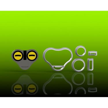 Imagem de Cortador Ben 10 Massa Cinzenta Modular Tamanho 5Cm