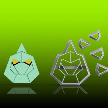 Imagem de Cortador Ben 10 -Diamante Modular Tamanho 5Cm