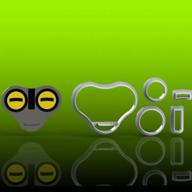 Imagem de Cortador Ben 10 Massa Cinzenta Modular Tamanho 6Cm