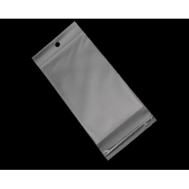 Imagem de Saco Adesivado Plástico Transparente Vabene Com Solapa 6x7cm 100 Unida