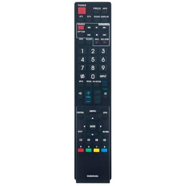 Imagem de GA864WJSA Controle remoto de substituição aplicável para Sharp Aquos TV LC-46LE820X LC-40LE820X LC-52LE820X LC46LE820X LC40LE820X LC52LE820X