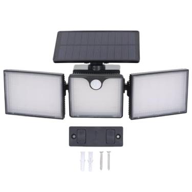 Imagem de LED Luz de parede solar Luz solar Lâmpada ao ar livre Sensor de movimento solar de movimento externo Luz de alto brilho Luzes de segurança à prova d'água para quintais de jardim