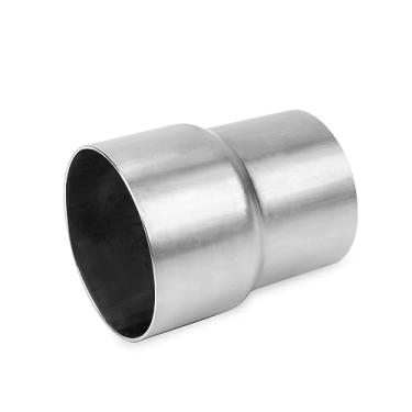 Imagem de Blackhorse – Adaptador universal de exaustão de cano de exaustão, redutor de conector de aço inoxidávelBLACKHORSE-RACING 2.75" ID - 2.5" OD ER45802