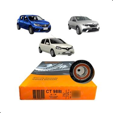 Imagem de Kit Correia Dentada + Tensor Compatível com Logan 1.6 8v