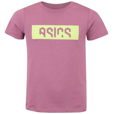 Imagem de Camiseta Infantil ASICS Manga Curta Casual Cava Tradicional