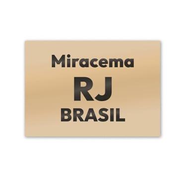 Imagem de Imã de Geladeira Miracema RJ MDF 8cm x 5cm para Lembrar