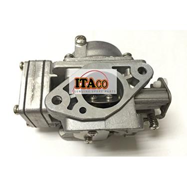 Imagem de Conjunto de carburador de motor de barco 3303-803687A04 803687 803687T04 803687A3 803687T03 803687A2 803687T02 803687A1 8036887A1 7T01 Para motor de popa Mercury Mariner Mercruiser 6-9.8HP 2T Seapro