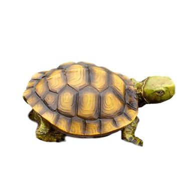 Imagem de Generic Estátua de tartaruga de jardim, estatueta de resina, coleção decorativa, escultura animal, ornamento de tartaruga falsa, brinquedo travesso para, Style a