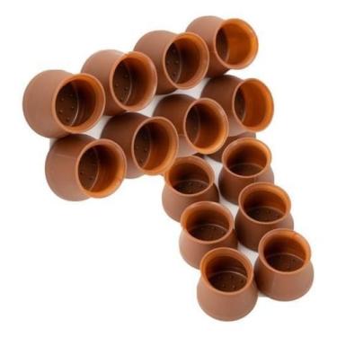 Imagem de 8 Pcs Protetor Para Pés De Cadeira E Mesa Silicone Flexível - Geoprote