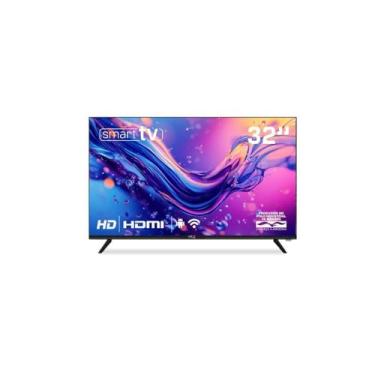 Imagem de Smart TV 32" HD Tela sem Bordas Sistema Android Design Slim S32NKHM