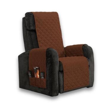 Imagem de Capa Protetora de Poltrona 1 Lugar Classic Matelada com Bolsos - MR EN