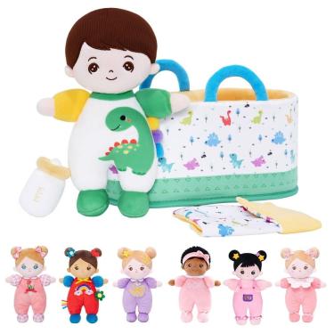 Imagem de Brinquedo de dinossauro de pelúcia OUOZZZ Soft Baby Boy Doll My Buddy Doll