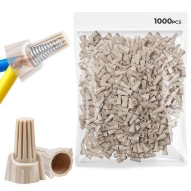 Imagem de Conectores de porcas e fios LEEPENK P12 22-10AWG Electrical (1000)