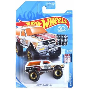 Imagem de Hot Wheels Chevy Blazer 4x4, HW Sports 6/10 [White] 205/365