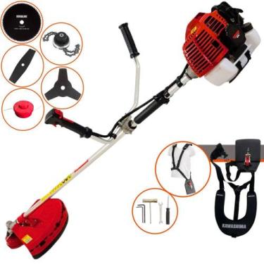 Imagem de Cortador de Grama Kawashima KW43-L À Gasolina 2 Tempos 43cc 1,7HP de P