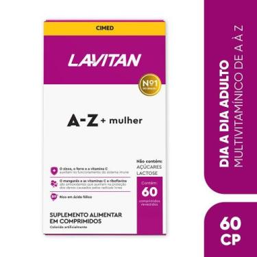 Imagem de Suplemento Vitamínico Lavitan A-Z Mulher com 60 comprimidos Revestidos