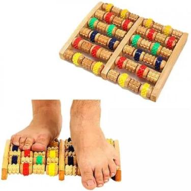 Imagem de Massageador de Madeira para Pés Supermedy