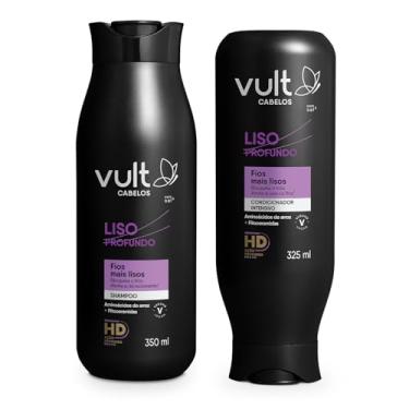 Imagem de Vult Combo Cabelos Liso Profundo: Shampoo 350ml + Condicionador 325ml