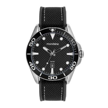 Imagem de Relógio MONDAINE masculino analógico preto 32884G0MVNI2