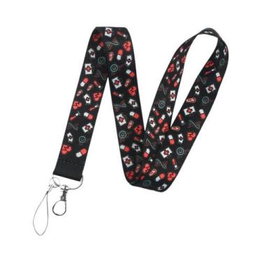 Imagem de Chaveiro Lanyard Fofo De Planetas Famosos P5710, Suporte Para Cartão D