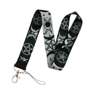 Imagem de Chaveiro Lanyard Fofo De Planetas Famosos P5710, Suporte Para Cartão D