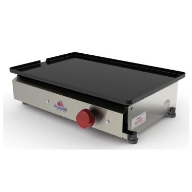 Imagem de Chapa Sanduicheira 45 cm Progás Inox Gás Baixa Pressão PR-450GN