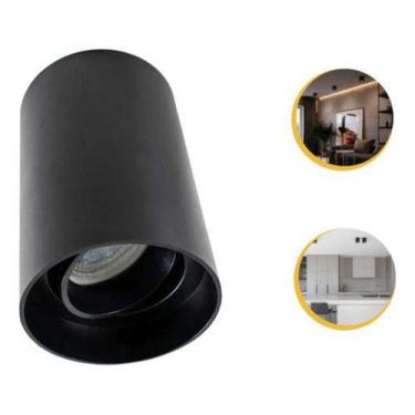 Imagem de Kit 35 Spot Sobrepor Redondo Direc. + 35 Lâmpada Led Mr16 - Embu Led, 