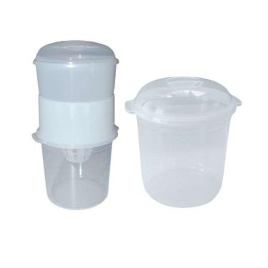 Imagem de kit Dessorador Pote Refil Para Iogurteira Elétrica Izumi