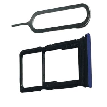 Imagem de zhxchzhi Bandeja de cartão SIM OEM Suporte para cartão SD Slot + pino compatível com Motorola Edge 60 Stylus Parts roxo