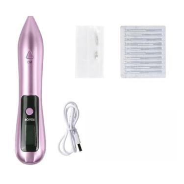 Imagem de Caneta Jato De Plasma Profissional 9 Níveis，Caneta Jato de Plasma 9 Bivolt(Ouro rosa)