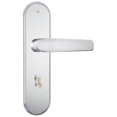 Imagem de Fechadura Genoa 1620/09 Espelho Largo em Inox para Banheiro - 33598 - STAM