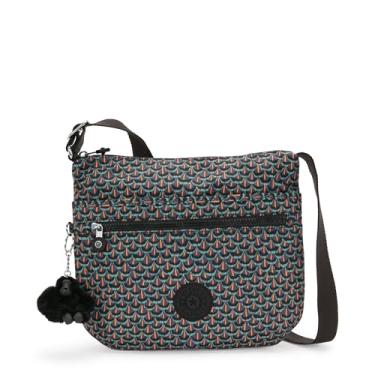 Imagem de Kipling Bolsa tiracolo feminina Arto, bolsa leve para o dia a dia, bolsa de ombro casual de nylon
