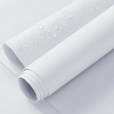 Imagem de ANMINY Tecido de lona 100% impermeável da The Yard 147.3 cm W 600D Tecido marinho estofado com revestimento de PVC Ripstop Outdoor Cordura Oxford Material para capas de móveis Tenda Auto, 1 jarda