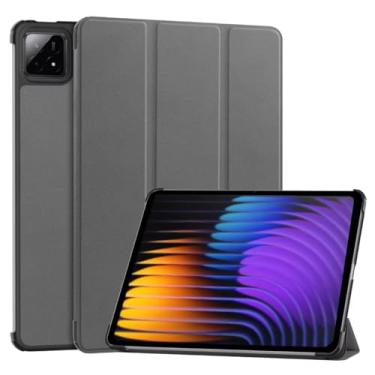 Imagem de Case Capa Magnética Compatível Mi Pad 7/7 Pro 11.2'' 2024 (Cinza)