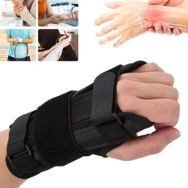 Imagem de Munhequeira Tala Mão Punho Pulso Órtese Bilateral Tendinite - Armarinh