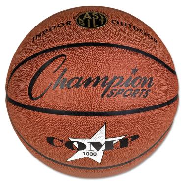 Imagem de Champion Sports Bola de basquete composta, basquete composto, intermediário (tamanho 6-72 cm)