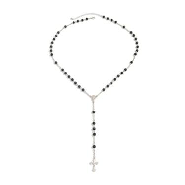 Imagem de MIFYNN Colar com pingente de cruz gótica, corrente longa com pingente vintage, colar Y de Halloween, colares estilo vampiro escuro, bijuteria gótica de Halloween para mulheres, Large, Cobre, Sem Pedra