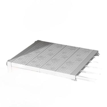 Imagem de Prateleira ExtensíVel Inteligente | Em AçO Inox Branco Para ArmáRios, Cozinha E Guarda-Roupas | Organizador RetráTil