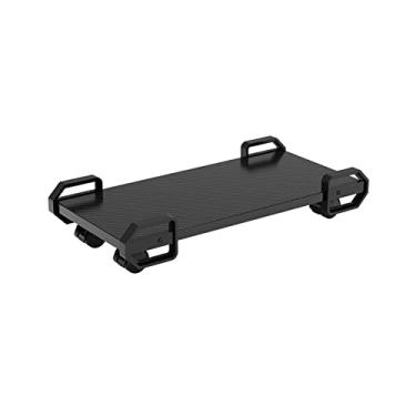 Imagem de Suporte de CPU para torre, suporte de CPU sob a mesa, suporte de torre de hospedeiro, escritório doméstico, resistente, PC, suporte de chassi com rodas, suporte para CPU