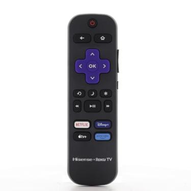 Imagem de Dan's Originals Controle remoto RCALIR compatível com TVs Hisense/Roku - Número da peça: 269767, HURCRUS22, RC-ALIR