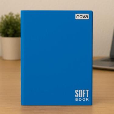Imagem de Caderno Brochura Pequeno 96 Folhas Soft Book Nova  Cores - nova mix, A