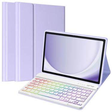 Imagem de Capa de teclado TaiYang Backlit para Samsung Galaxy Tab A9 Plus 11"