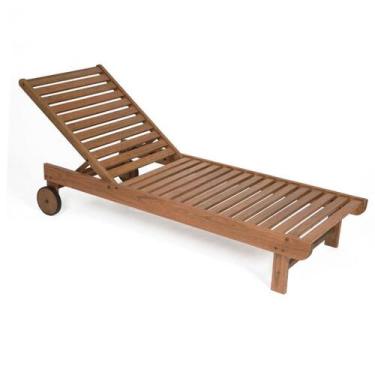 Imagem de Espreguiçadeira para Jardim e Varanda Ipanema Polisten Mestra Móveis