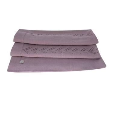 Imagem de Manta Infantil de Tricô Setta - Kowak, Rose