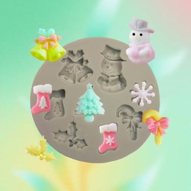 Imagem de Mini molde de silicone para bolos de doces, moldes de chocolate para festa de bolo, enfeite de cupcake, moldes de argila de polímero fondant