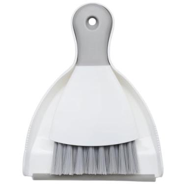 Imagem de Conjunto de mini vassoura e pá de lixo, pequena pá de lixo portátil com escova de limpeza, kit de limpeza compacto para casa, carro, sofás, cozinha, teclado, bancada, limpeza de animais de estimação