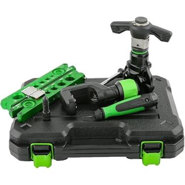 Imagem de Ferramenta De Alargamento De Catraca, Ferramenta De Alargamento De Tubo De Cobre De 1/4 "-3/4" 45 ° Com Embreagem Tipo Excêntrico Hvac Ferramenta De Refrigeração De Ar Condici, 5in1kit