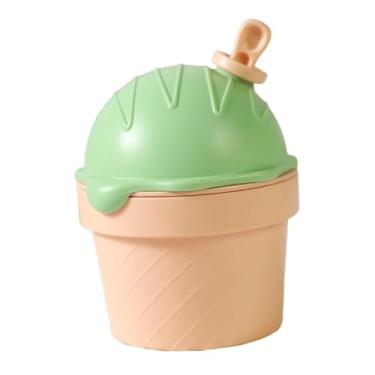 Imagem de Fenteer Umidificador portátil pequeno com 2 modos de pulverização, ajustável e à prova de vazamentos, ideal para decoração de mesa, lareira ou como presente, Verde