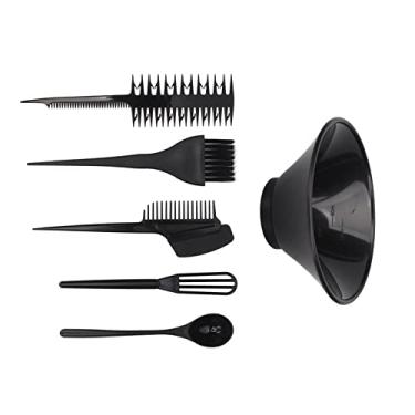 Imagem de Zhjvihx 6 Escovas para Tingir Cabelos, Tingindo Kit Com Cabelos Portáteis Profissionais para Salões