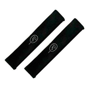 Imagem de Capa Cinto De Seguranca Preta C bordado Terco Par Corsa vectra blazer 